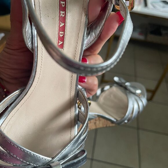 Prada open toe Wedges - Picture 4 of 7